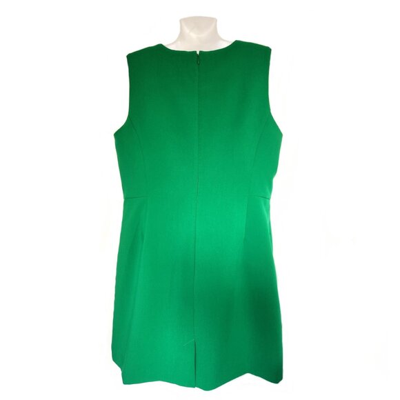 ON 34TH Green Sleeveless Sheath Dress Size 14 - Picture 3 of 7
